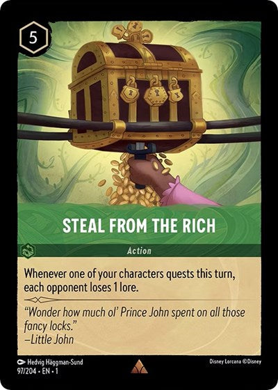 Steal From The Rich - Cold Foil (The First Chapter)(1-097/204)(R)