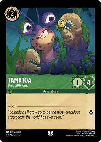 Tamatoa - Drab Little Crab - Cold Foil (The First Chapter)(1-092/204)(U)