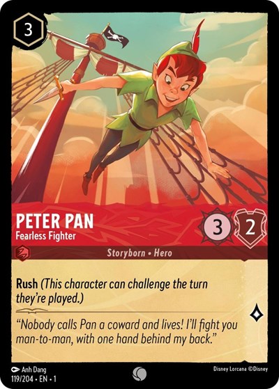 Peter Pan - Fearless Fighter (The First Chapter)(1-119/204)(C)