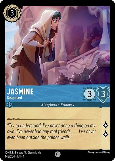Jasmine - Disguised - Cold Foil (The First Chapter)(1-148/204)(C)