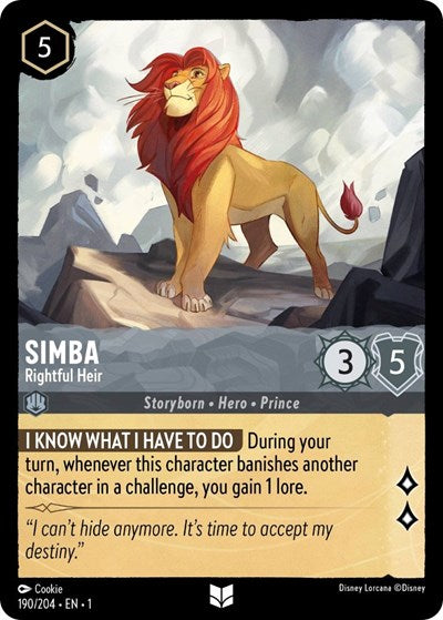 Simba - Rightful Heir (The First Chapter)(1-190/204)(U)
