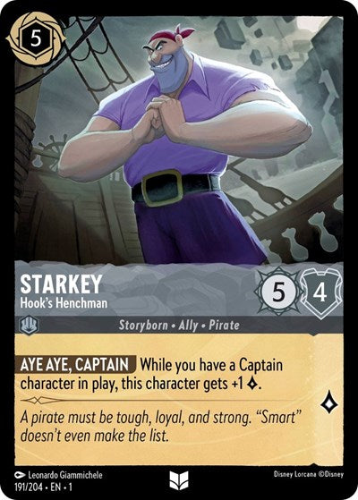 Starkey - Hook's Henchman (The First Chapter)(1-191/204)(U)