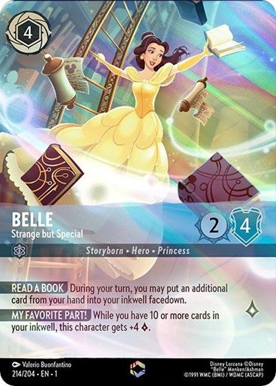 Belle - Strange but Special (Enchanted) - Holofoil (The First Chapter)(1-214/204)(E)