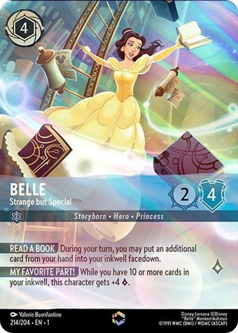 Belle - Strange but Special (Enchanted) - Holofoil (The First Chapter)(1-214/204)(E)