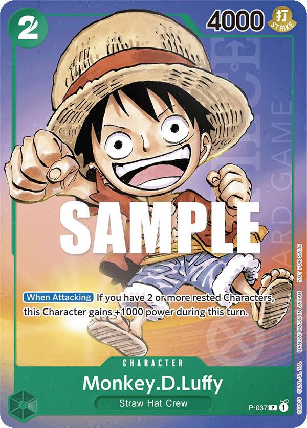 Monkey.D.Luffy [Gen Con 2023] [Foil] (One Piece Promotion Cards)(P-037)(PR)