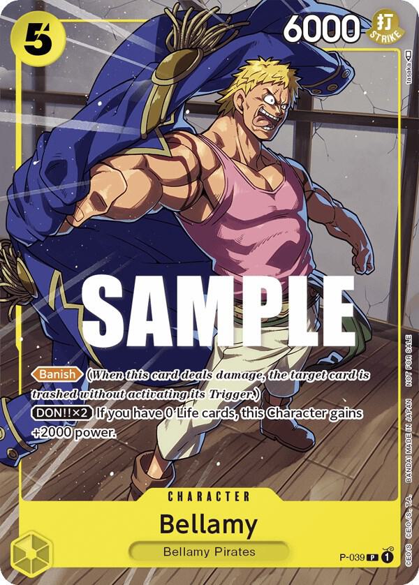 Bellamy [Pirates Party Vol. 4] (One Piece Promotion Cards)(P-039)(PR)