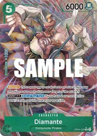 Diamante - Alternate Art - Foil (Kingdoms of Intrigue)(OP04-028)(R)