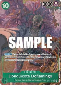 Donquixote Doflamingo (031) - Alternate Art - Foil (Kingdoms of Intrigue)(OP04-031)(SR)