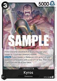 Kyros - Foil (Kingdoms of Intrigue)(OP04-082)(R)