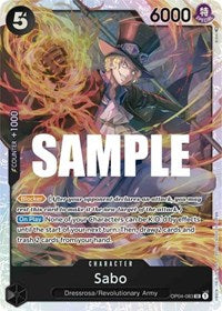 Sabo - Foil (Kingdoms of Intrigue)(OP04-083)(SR)