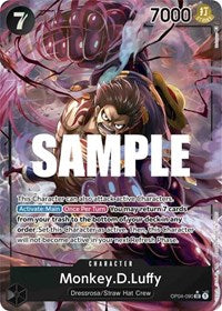 Monkey.D.Luffy (090) - Alternate Art - Foil (Kingdoms of Intrigue)(OP04-090)(SR)