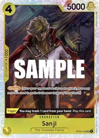 Sanji (104) - Foil (Kingdoms of Intrigue)(OP04-104)(SR)