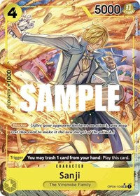 Sanji (104) - Alternate Art - Foil (Kingdoms of Intrigue)(OP04-104)(SR)