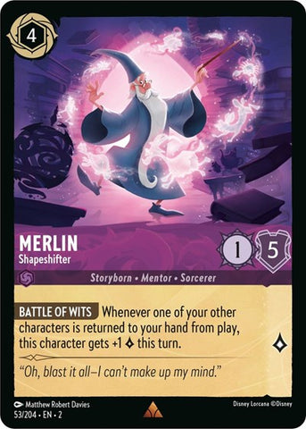 Merlin - Shapeshifter - Cold Foil (Rise of the Floodborn)(2-053/204)(R)