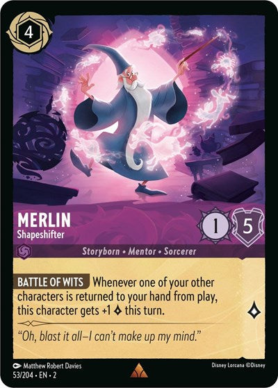Merlin - Shapeshifter (Rise of the Floodborn)(2-053/204)(R)