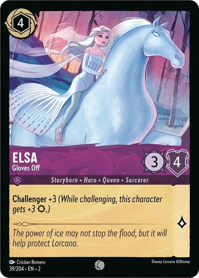 Elsa - Gloves Off (Rise of the Floodborn)(2-039/204)(C)