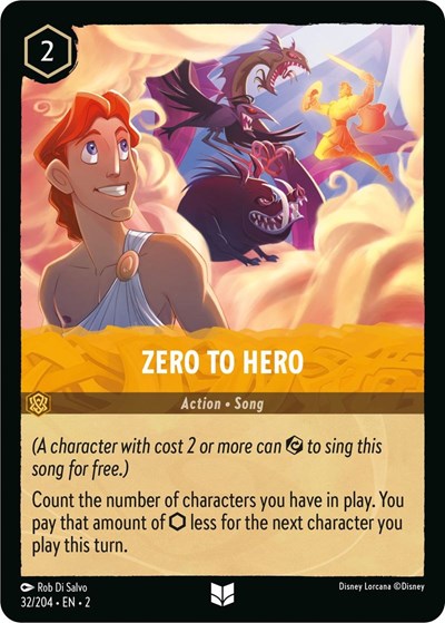 Zero To Hero - Cold Foil (Rise of the Floodborn)(2-032/204)(U)