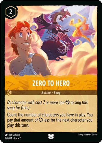Zero To Hero - Cold Foil (Rise of the Floodborn)(2-032/204)(U)