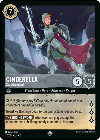 Cinderella - Stouthearted (Rise of the Floodborn)(2-177/204)(SR)