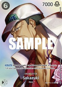 Sakazuki (SP) - Foil (Kingdoms of Intrigue)(OP02-099)(SR)