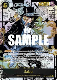 Sabo - Alternate Art - Manga - Foil (Kingdoms of Intrigue)(OP04-083)(SR)
