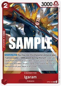 Igaram - Foil (Kingdoms of Intrigue)(OP04-002)(R)