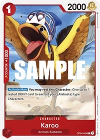 Karoo (Kingdoms of Intrigue)(OP04-004)(C)