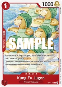 Kung Fu Jugon (Kingdoms of Intrigue)(OP04-005)(C)