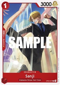 Sanji (007) (Kingdoms of Intrigue)(OP04-007)(C)