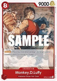 Monkey.D.Luffy (014) (Kingdoms of Intrigue)(OP04-014)(UC)