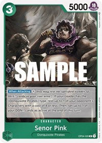 Senor Pink - Foil (Kingdoms of Intrigue)(OP04-026)(R)