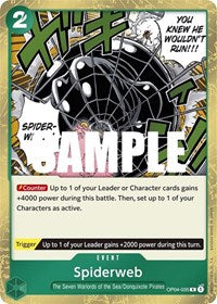 Spiderweb - Foil (Kingdoms of Intrigue)(OP04-035)(R)