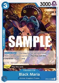 Black Maria (Kingdoms of Intrigue)(OP04-052)(C)