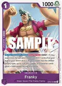 Franky - Foil (Kingdoms of Intrigue)(OP04-063)(R)