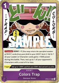 Colors Trap - Foil (Kingdoms of Intrigue)(OP04-074)(R)