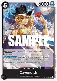 Cavendish - Foil (Kingdoms of Intrigue)(OP04-081)(R)