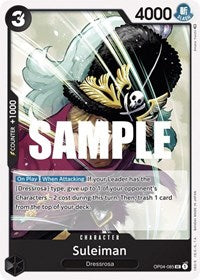 Suleiman (Kingdoms of Intrigue)(OP04-085)(UC)