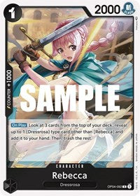 Rebecca (092) - Foil (Kingdoms of Intrigue)(OP04-092)(R)