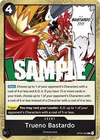 Trueno Bastardo - Foil (Kingdoms of Intrigue)(OP04-094)(R)