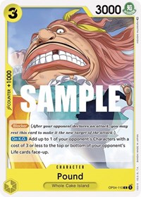 Pound (Kingdoms of Intrigue)(OP04-110)(C)