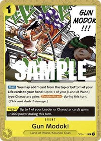 Gun Modoki (Kingdoms of Intrigue)(OP04-115)(C)