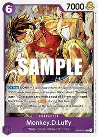 Monkey.D.Luffy (Dash Pack) - Foil (Kingdoms of Intrigue)(OP03-070)(R)
