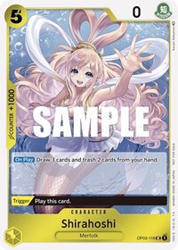 Shirahoshi (Dash Pack) - Foil (Kingdoms of Intrigue)(OP03-116)(UC)