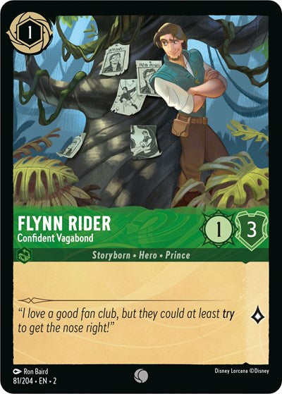 Flynn Rider - Confident Vagabond (Rise of the Floodborn)(2-081/204)(C)