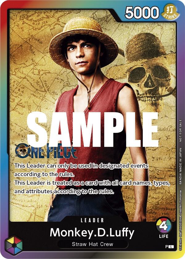 Monkey.D.Luffy [Leader Pack - Live Action] [Sealed Battle 2023 Vol. 1] (One Piece Promotion Cards)(PR)