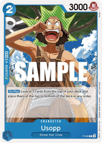 Usopp [Sealed Battle Kit Vol. 1] (One Piece Promotion Cards)(P-049)(PR)