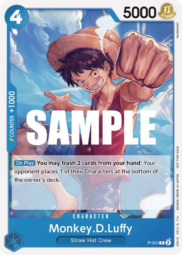 Monkey.D.Luffy (055) [Sealed Battle Kit Vol. 1] (One Piece Promotion Cards)(P-055)(PR)