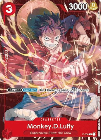 Monkey.D.Luffy - P-006 [Retail Promo] (One Piece Promotion Cards)(P-006)(PR)