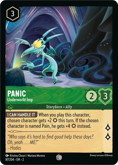 Panic - Underworld Imp (Rise of the Floodborn)(2-087/204)(C)