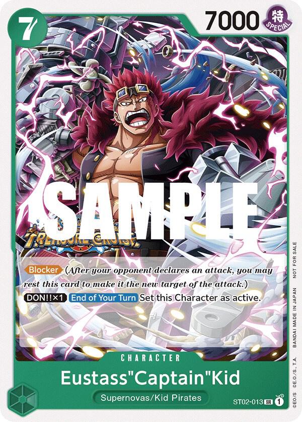 Eustass"Captain"Kid [Tournament Pack Vol. 5] (One Piece Promotion Cards)(ST02-013)(SR)